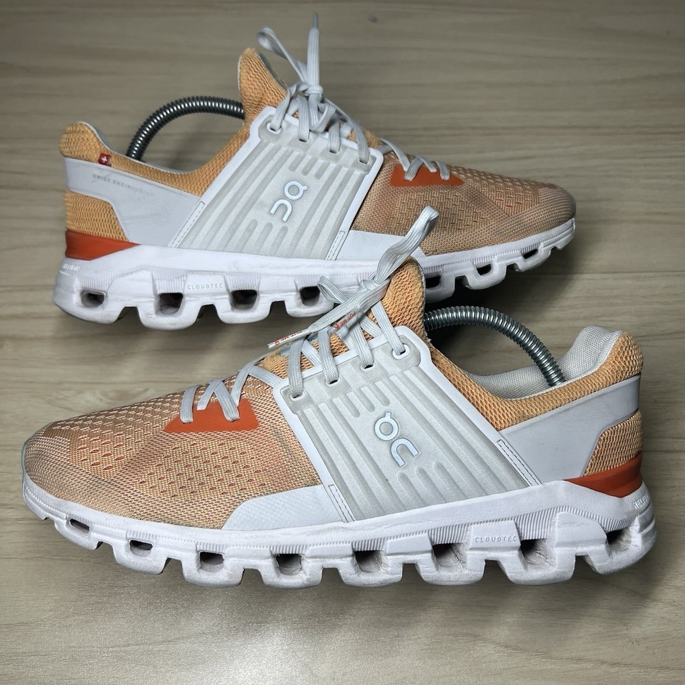 On Running‎ Cloudswift Shoe Copper Frost 41.99003 Shoes Sneakers Women's Size 11